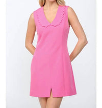 Fate - Women's Scalloped Peter Pan Collar Dress