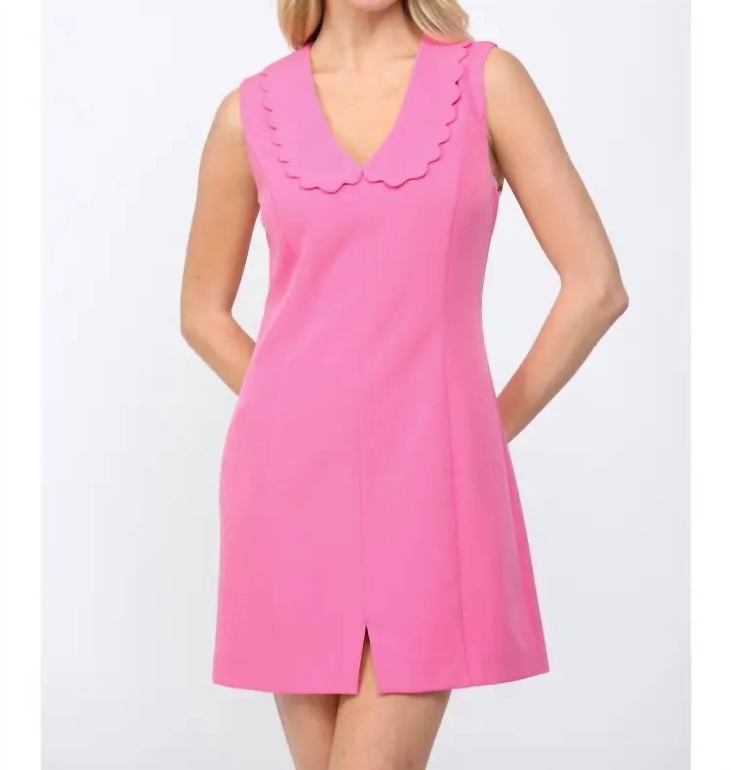 Fate - Women's Scalloped Peter Pan Collar Dress
