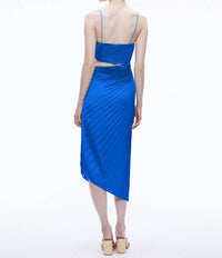 Alice + Olivia - Fayeth Spaghetti Strap Midi Dress