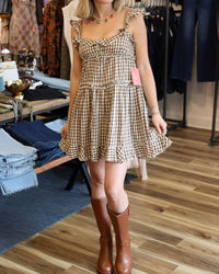 Bila77 - Karelia Plaid Mini Dress