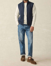 Faherty - Epic Quilted Fleece Vest