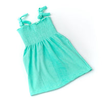 Shade Critters - Girl's Smocked Terry Dress