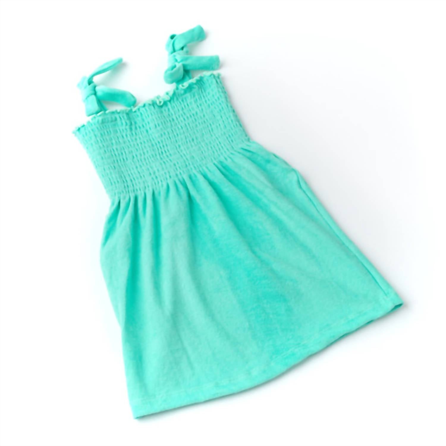 Shade Critters - Girl's Smocked Terry Dress