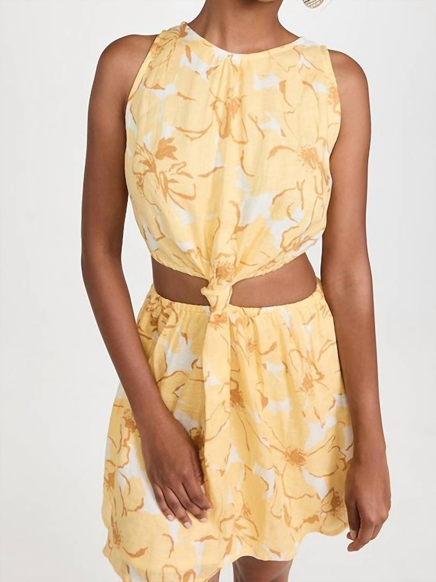 Faithfull The Brand - Enditha Linen Mini Dress