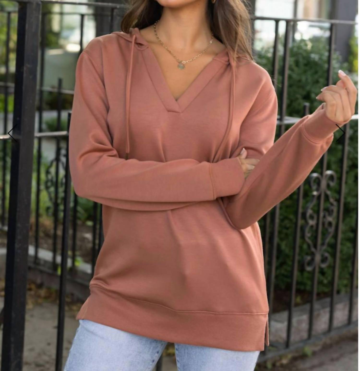 Grace And Lace - Luxe Knit Hooded Pullover