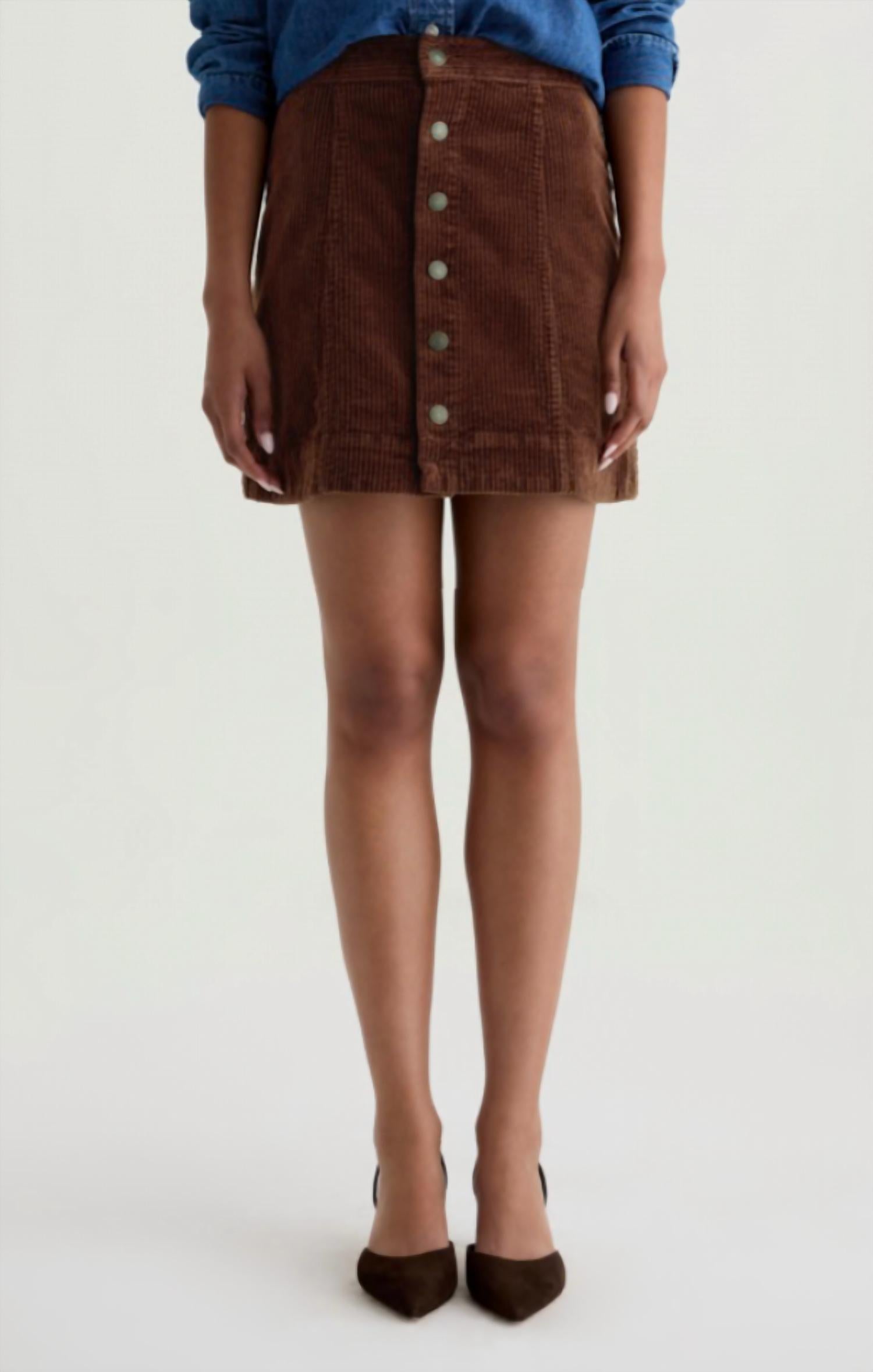 Ag Jeans - Evie Corduroy Mini Skirt