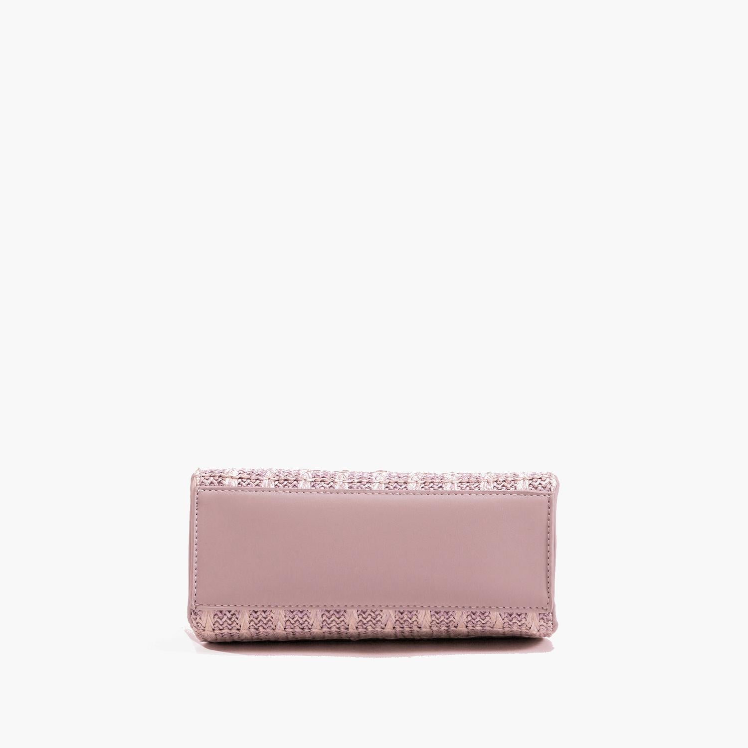 Like Dreams - Women's Neo Pastel Straw Crossbody Bag