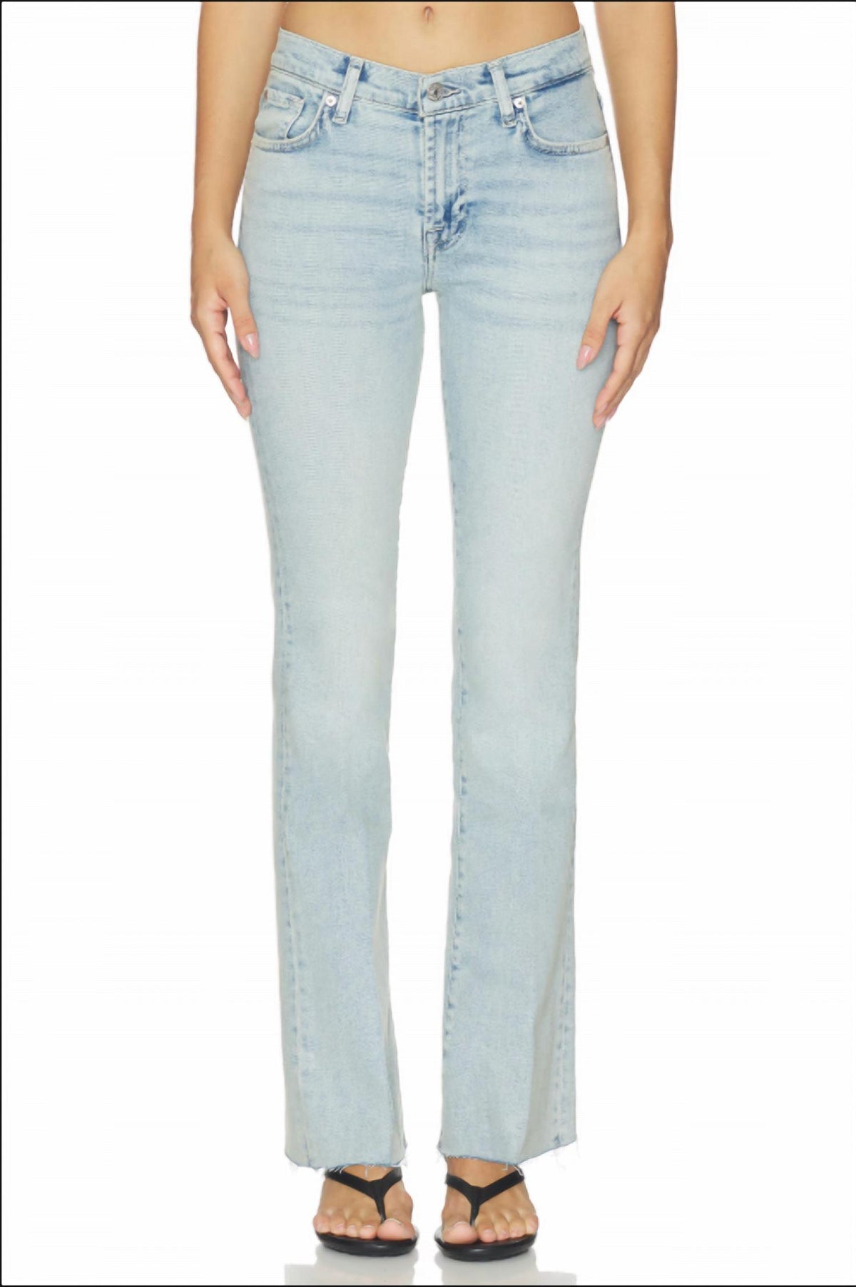 7 For All Mankind - Bootcut Tailorless Jeans