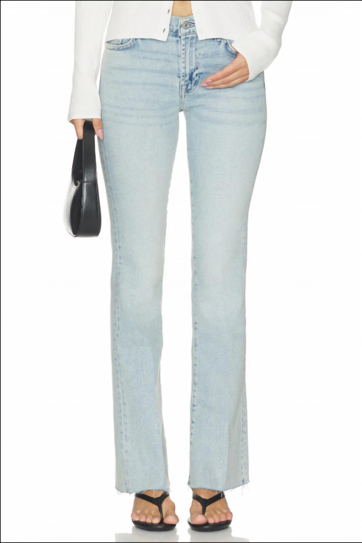 7 For All Mankind - Bootcut Tailorless Jeans