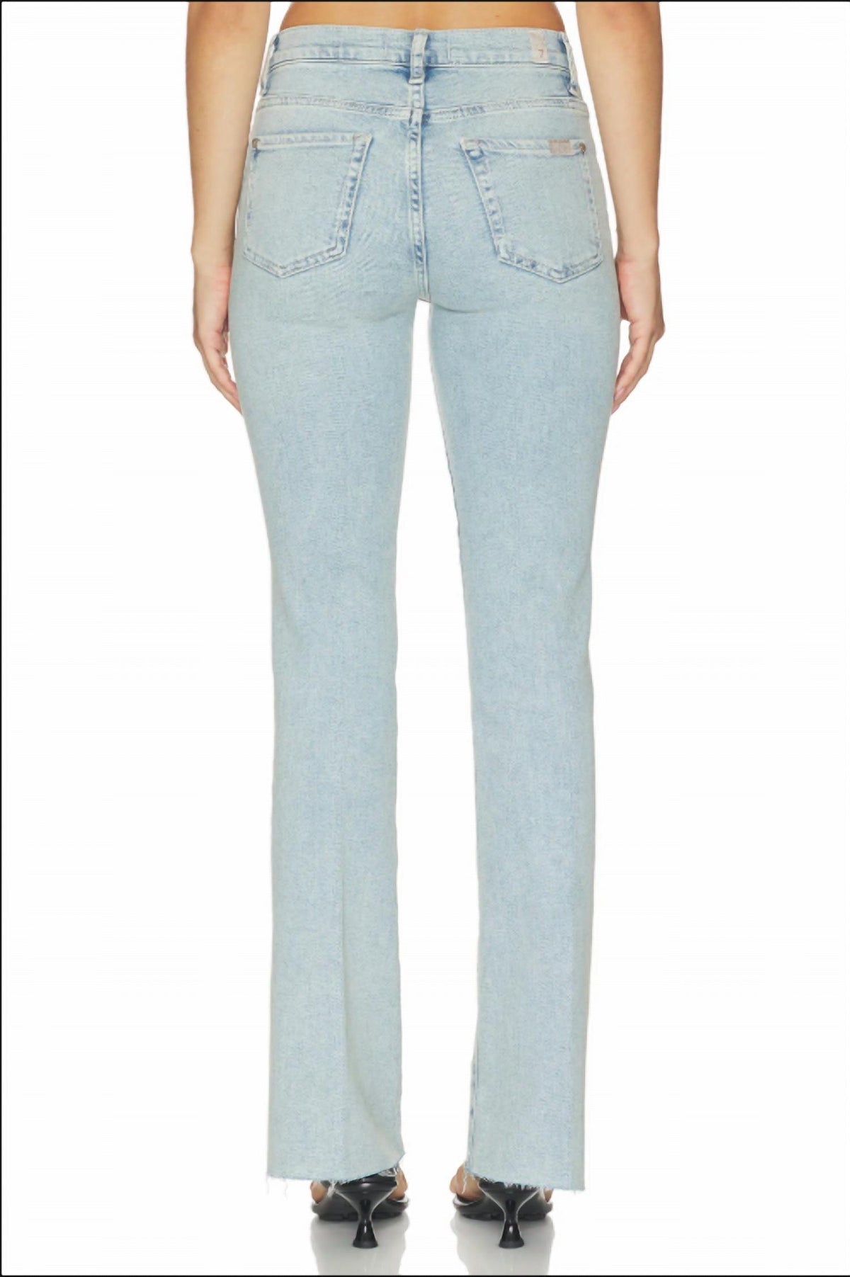 7 For All Mankind - Bootcut Tailorless Jeans