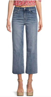 7 For All Mankind - Cropped Alexa Jeans - blue - clothing - cotton