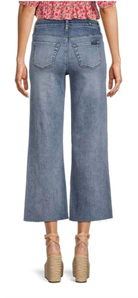 7 For All Mankind - Cropped Alexa Jeans - blue - clothing - cotton