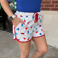 Jess Lea - Patriotic Popsicles Everyday Shorts