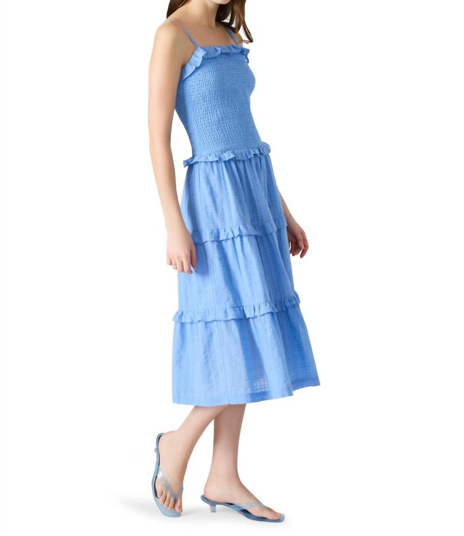STEVE MADDEN Nash Dress in aurora blue 1 - women's dress - view 4