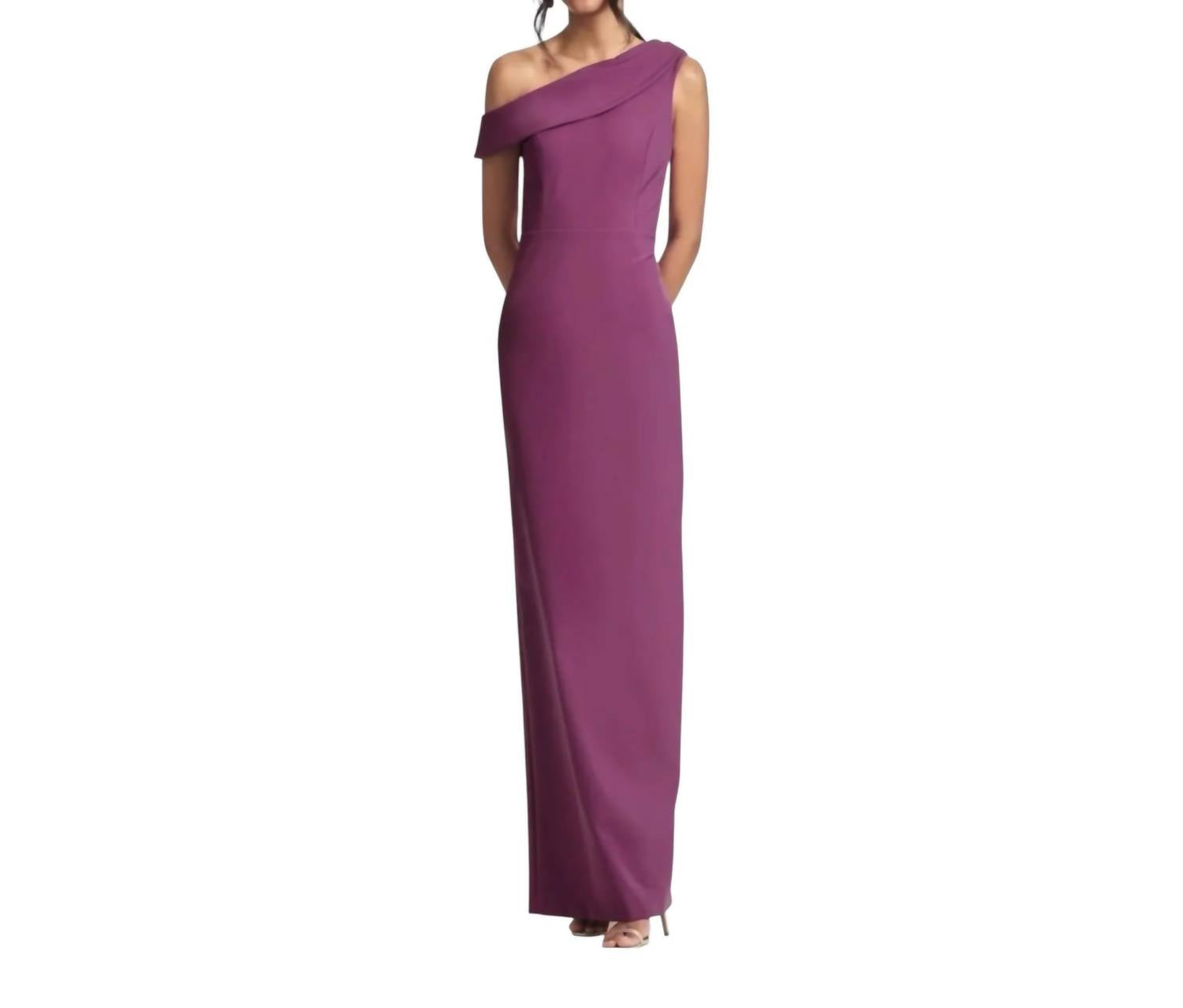 Sachin & Babi - Davis Stretch Crepe Evening Gown