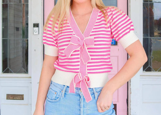 Entro - Twice As Lovely Button Sweater