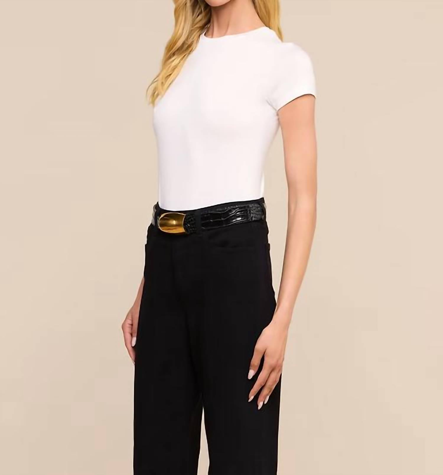 L'Agence - Ressi Fitted Tee