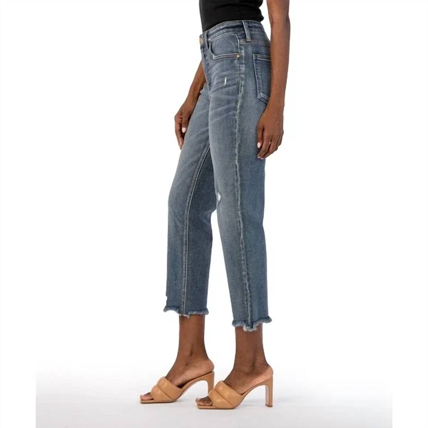 Kut From The Kloth - Ripped High Rise Distressed Jeans