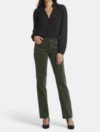 NYDJ Marilyn Straight Pants in vine leaf - women's pants