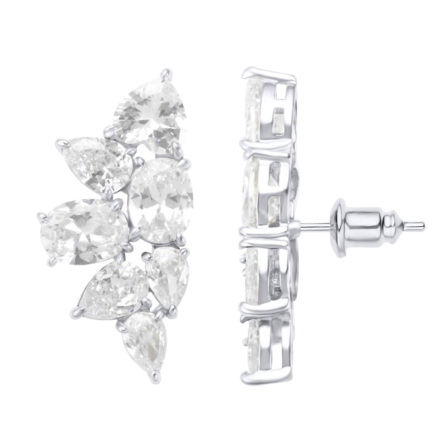 Sahira Jewelry Design - Women's Eden Cubic Zirconia Earring