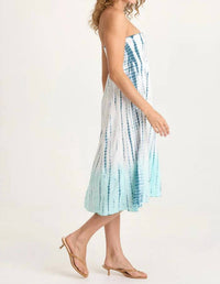 Xcvi - Blake Linen Smocked Skirt-Dress