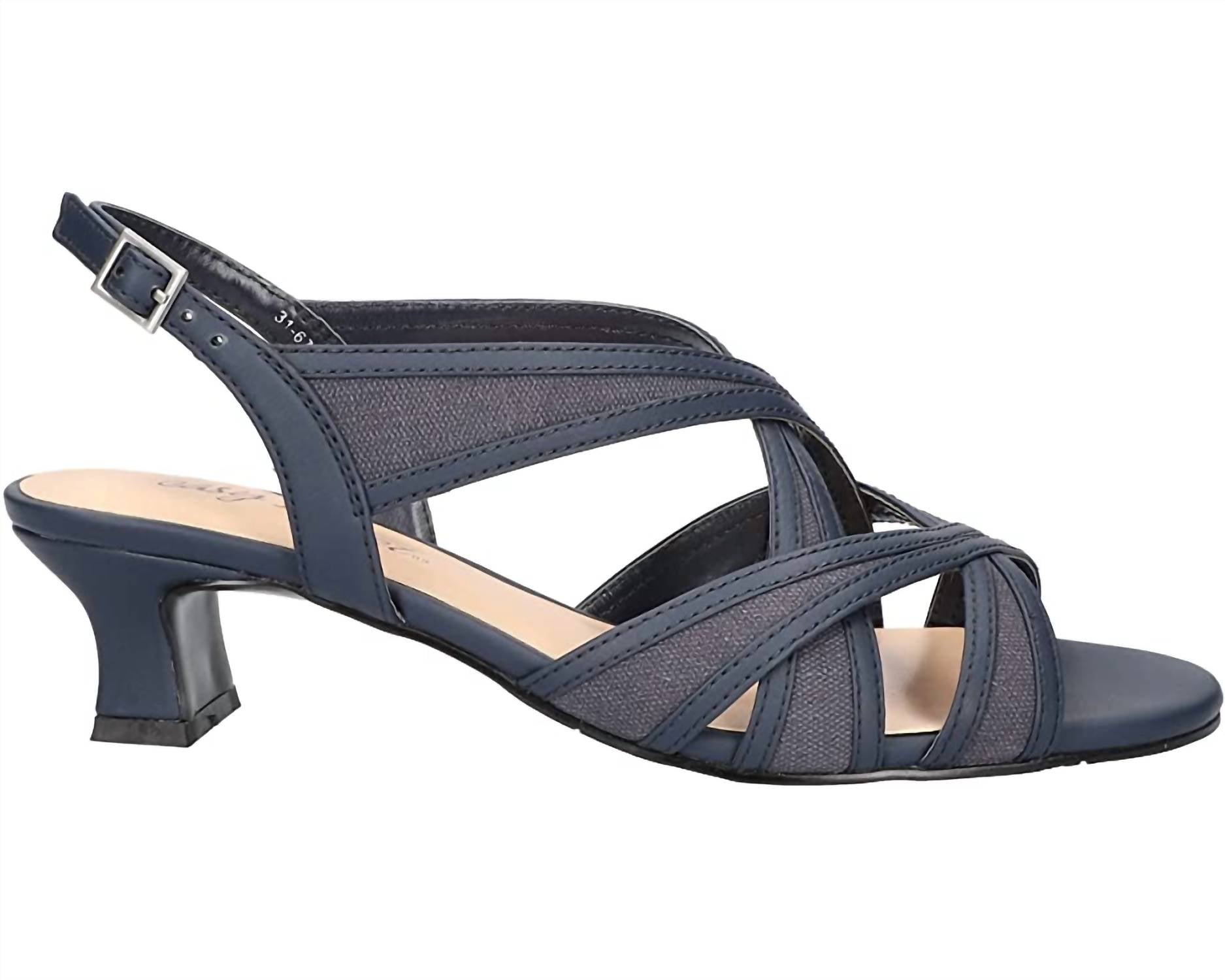 Easy Street - Women's Tristen Strappy Heeled Sandal