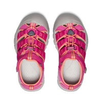 Keen Kid's Newport H2 Outdoor Sandals in very berry - kids' sandal - detail view