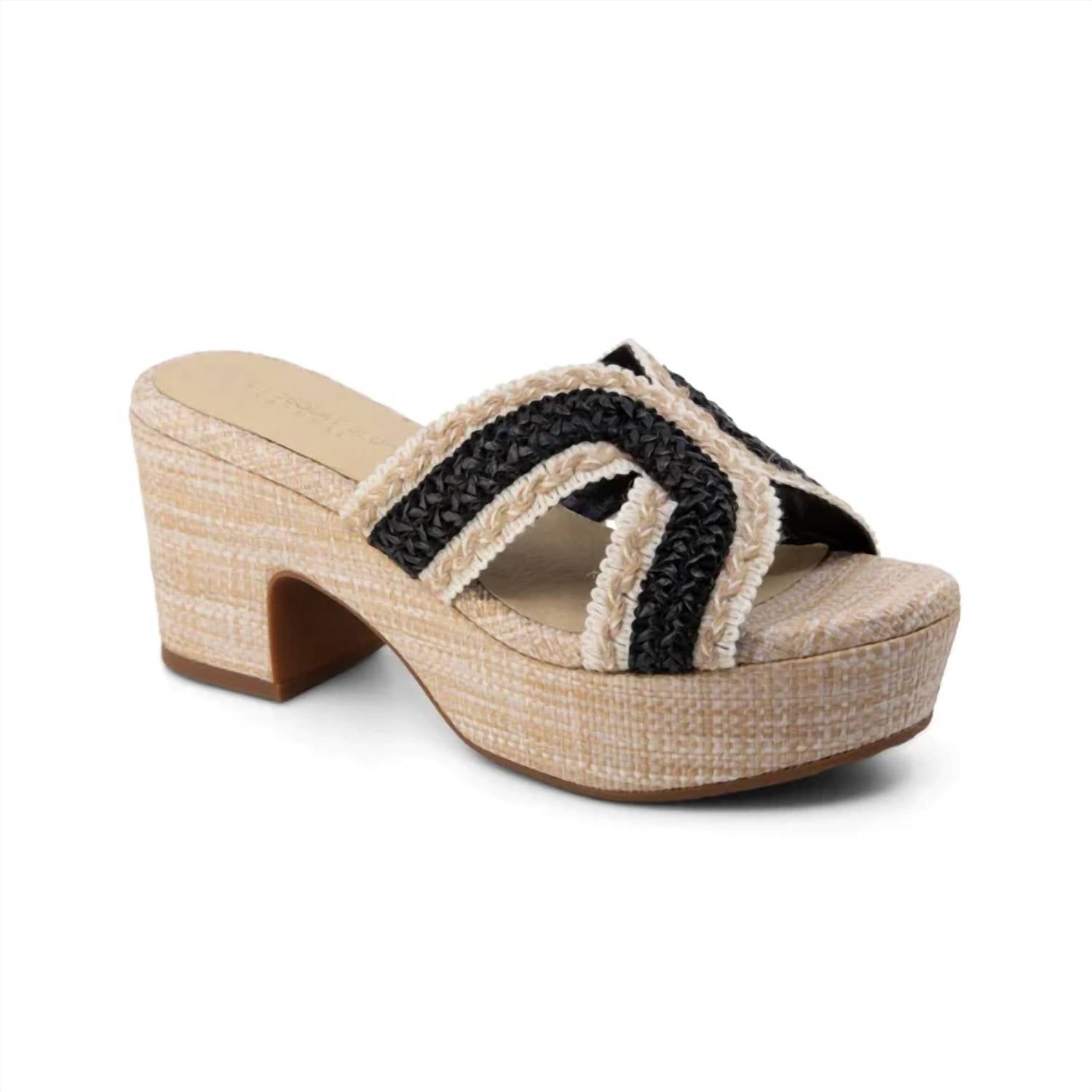 Chocolat Blu - Women's Gen Raffia Sandals