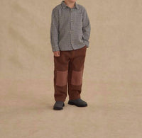 Rylee + Cru - Boys Collared Long Sleeve Shirt