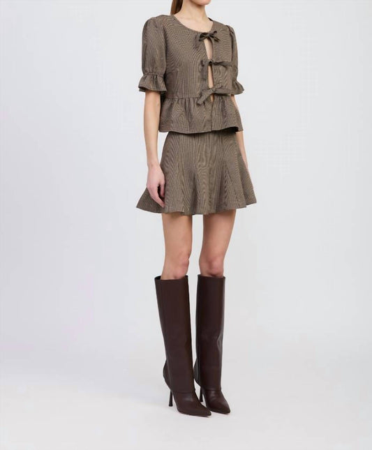 En Saison - Aubrielle Mini Skirt