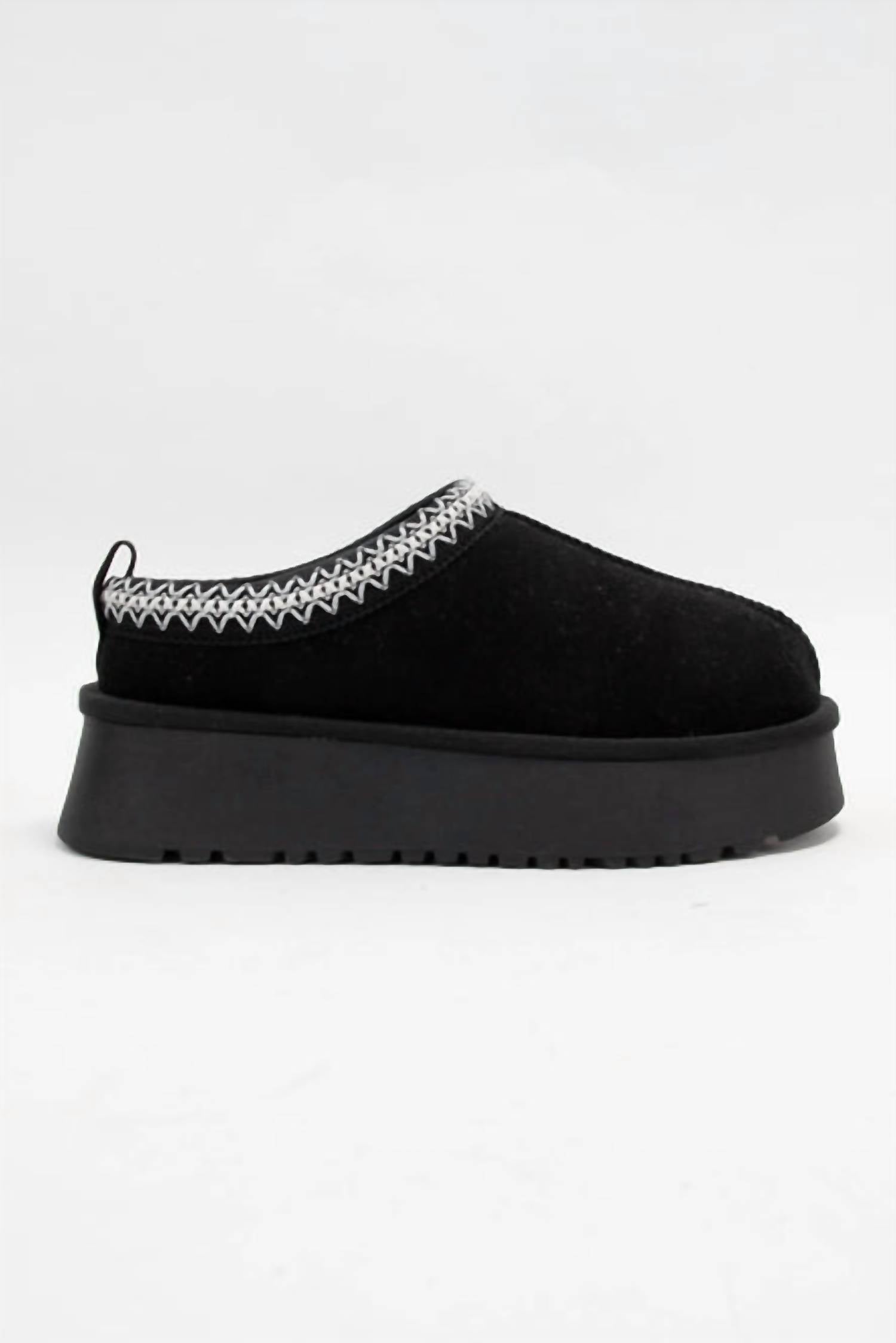Ccocci - Women's Remy Short Ankle Fur-lined Cozy Slipper