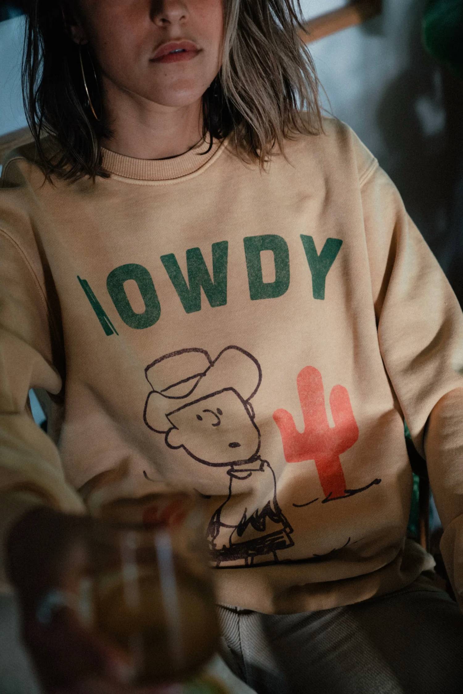 People Of Leisure - Peanuts Cowboy Charlie Sweatshirt
