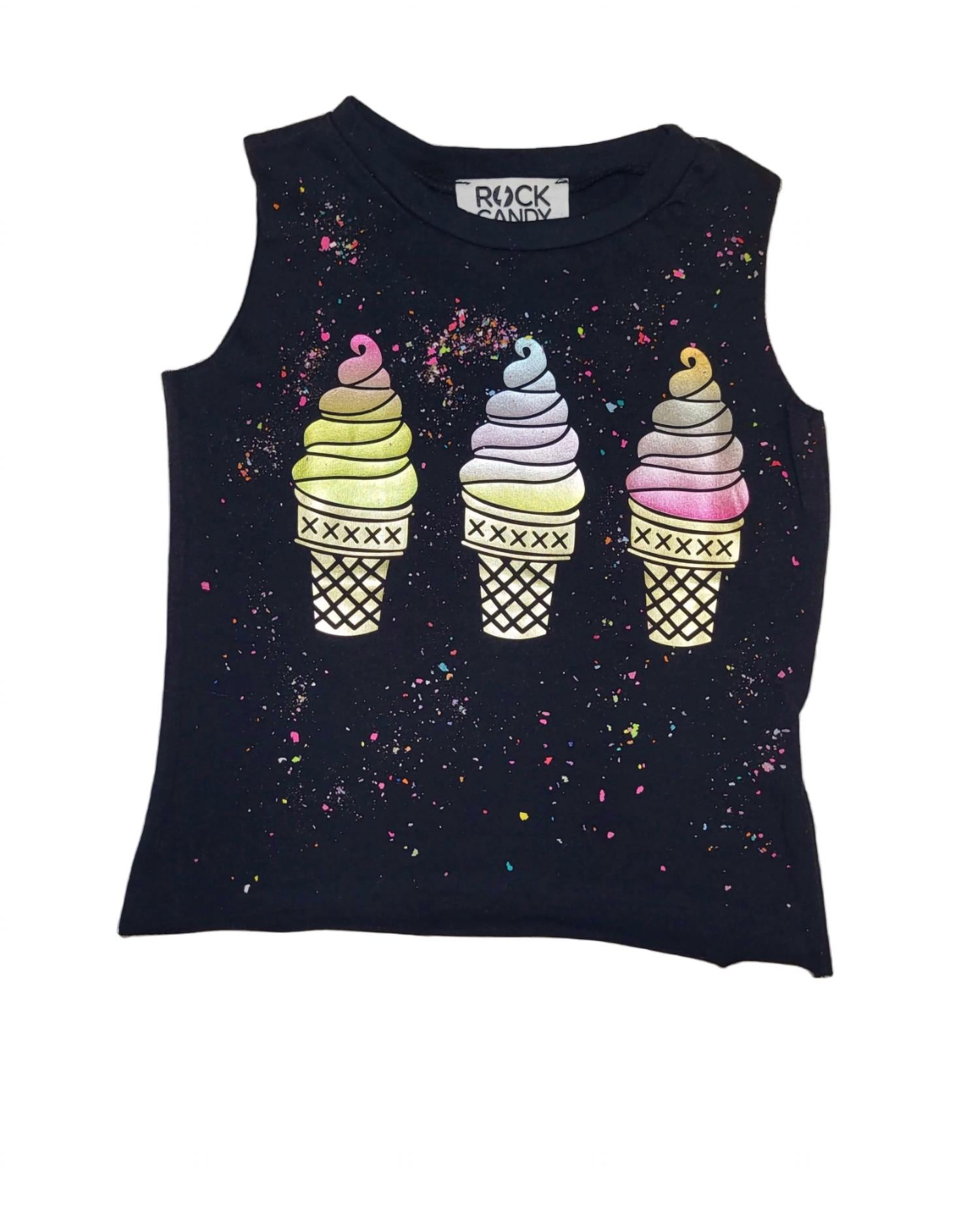 Rock Candy - Girl's Splatter Top