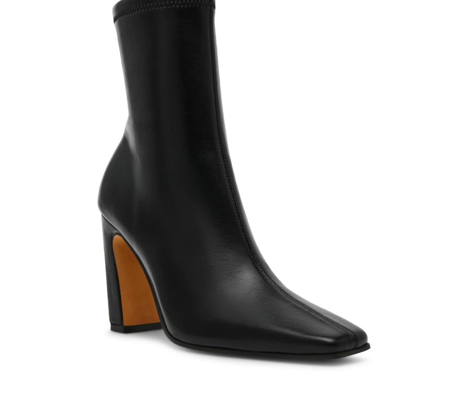 STEVE MADDEN Women's Vinka Boots in black - women's shoe - detail view