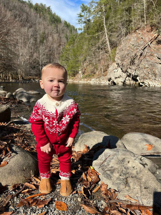 Me & Henry - Girl's Polar Romper