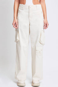 Ymi - High Rise Cargo Jeans