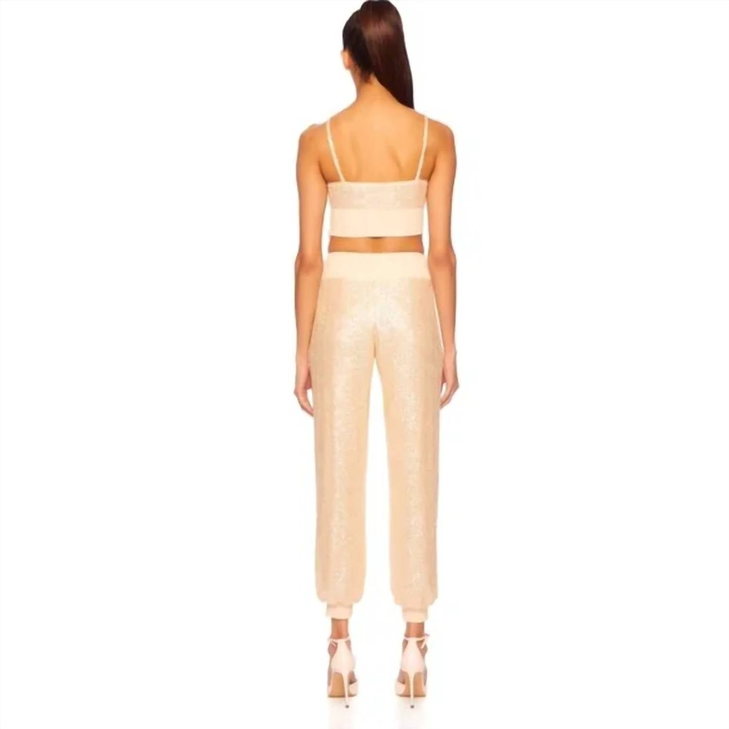 Susana Monaco - Sequin Jogger Pants