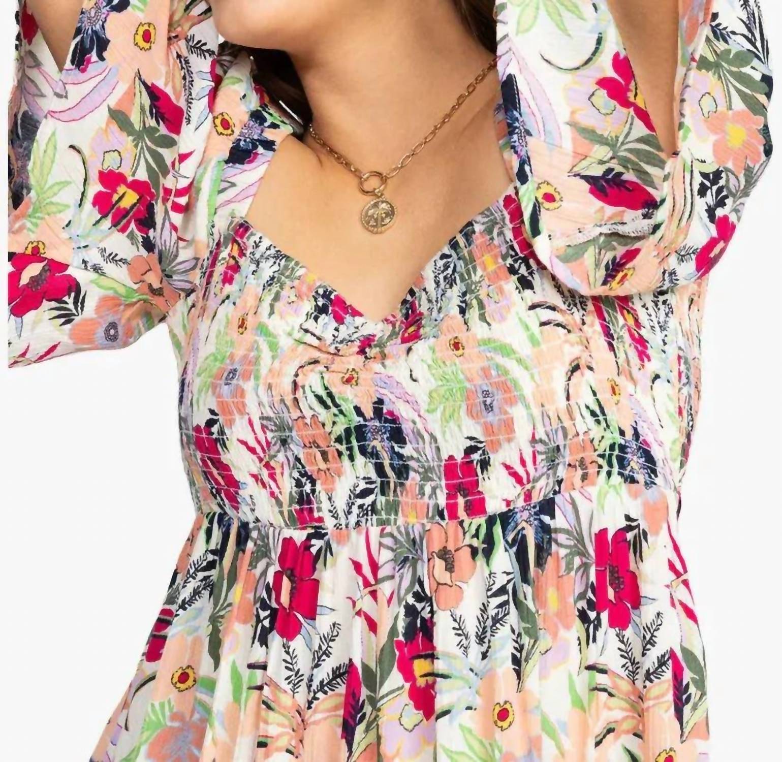 Roxy - Golden Dawn Dress