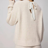 Splendid - Stassi Satin Tie Sweater