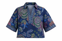 Entro - Boom Bloom Collared Top