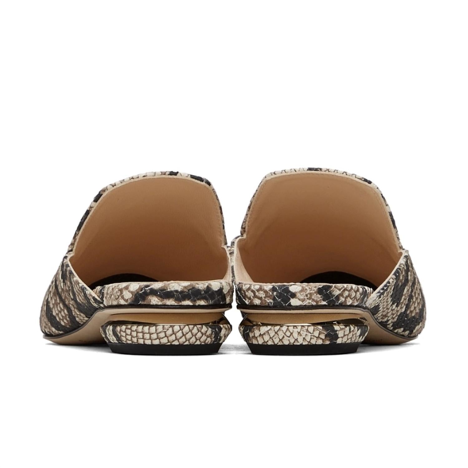 Nicholas Kirkwood - Women's Beya Snake-embossed Mule