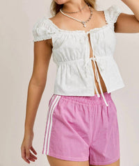 Le Lis - Elena Eyelet Blouse