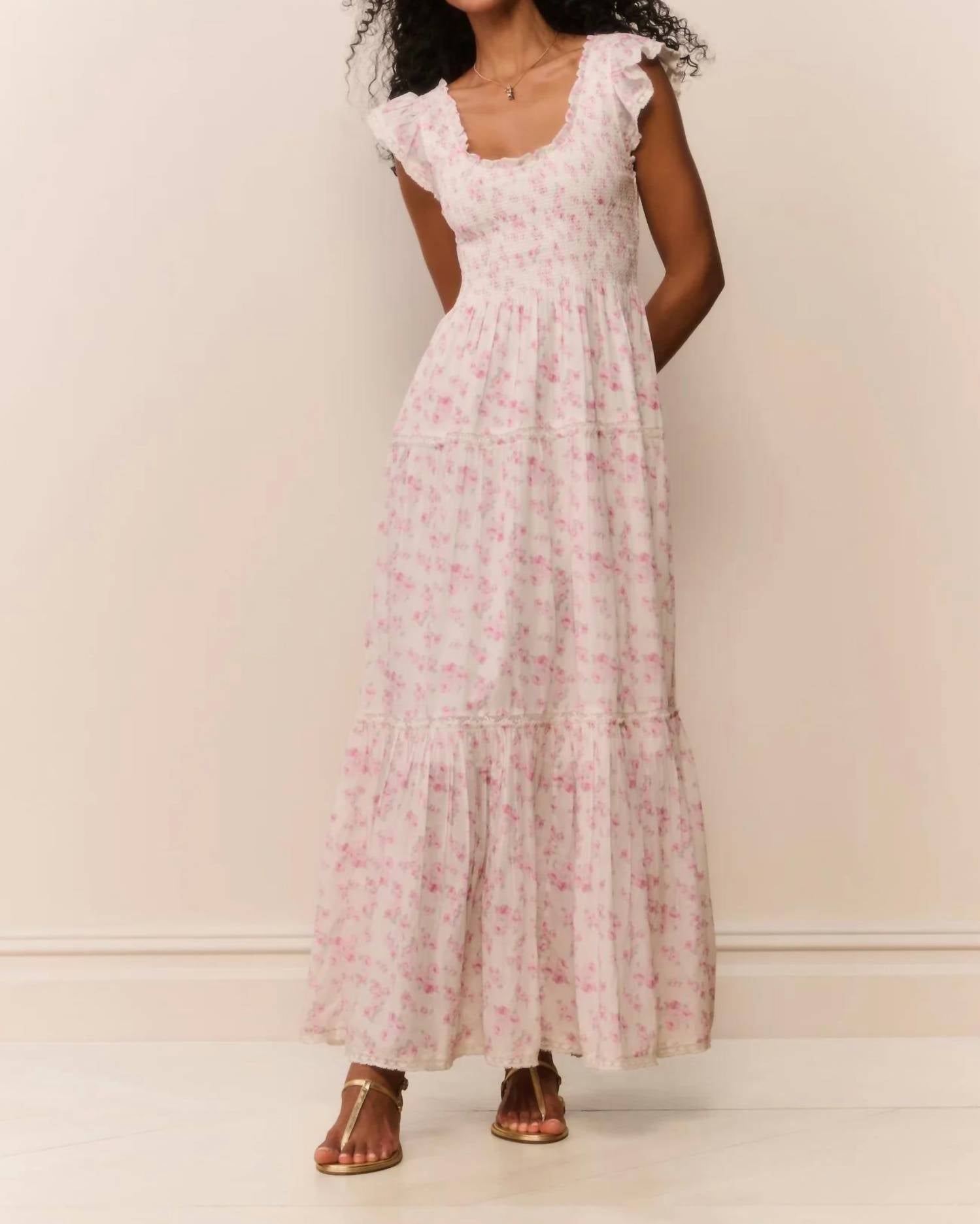 Loveshackfancy - Chessie Blooming Floral Maxi Dress