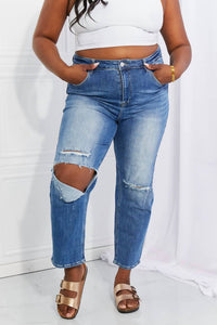 Risen - Emily High Rise Relaxed Jeans
