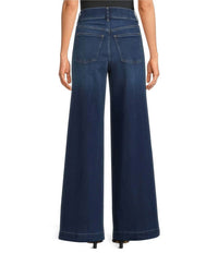 Spanx - 2.0 Stretch Pull On Wide Leg Jeans