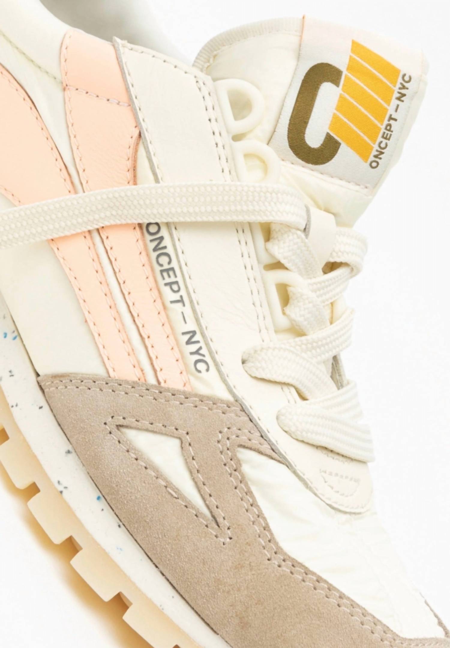 Oncept Women's Toronto Sneaker in electric peach - women's sneaker - view 5