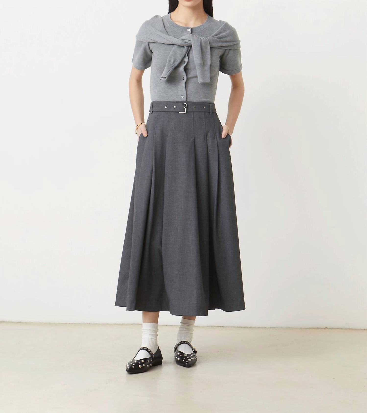 Suncoo - Funny Midi Skirt