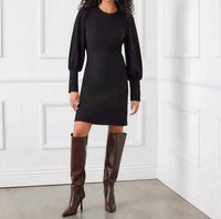 Karen Kane - Barlee Bishop Sleeve Mini Dress