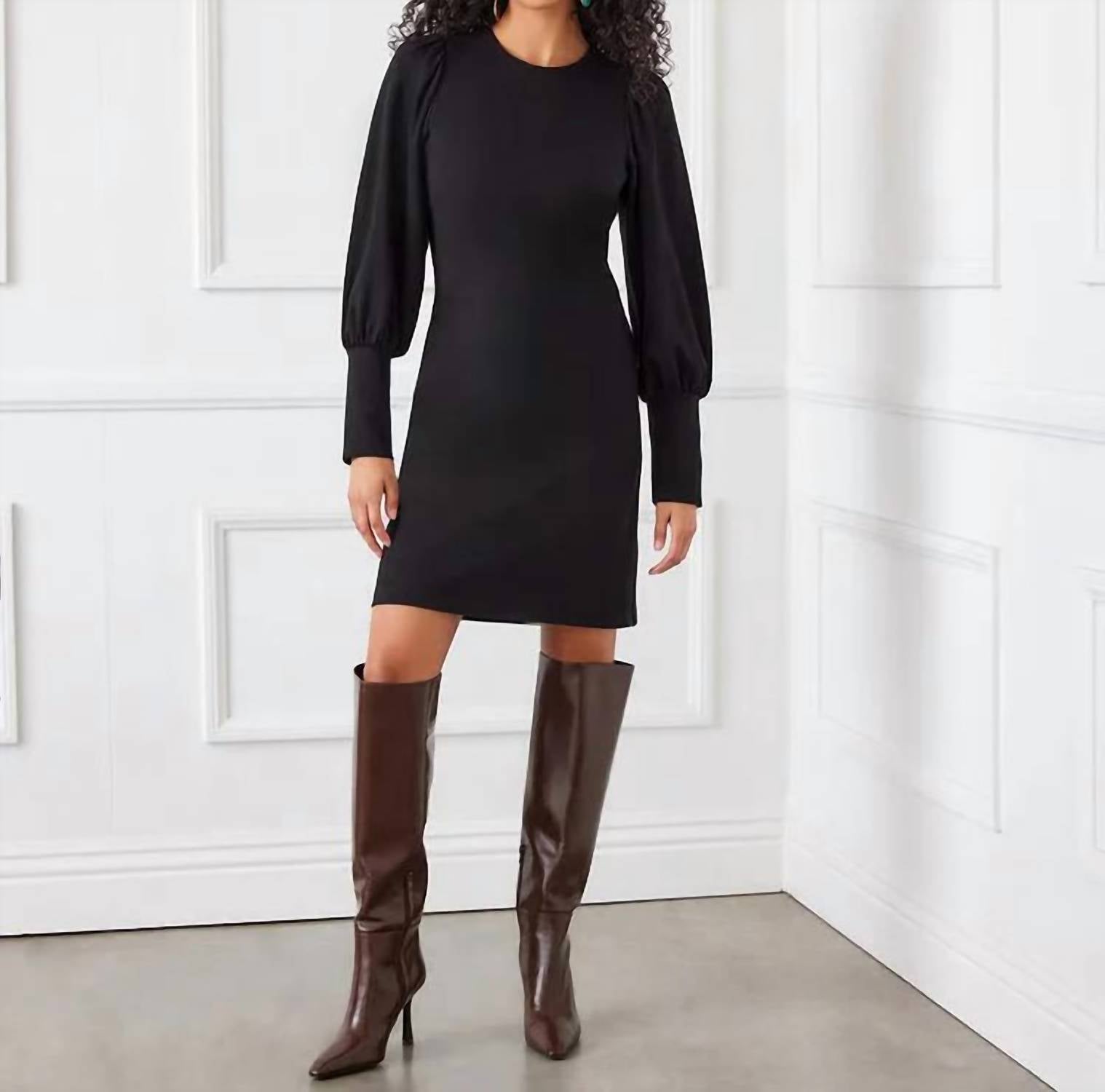 Karen Kane - Barlee Bishop Sleeve Mini Dress