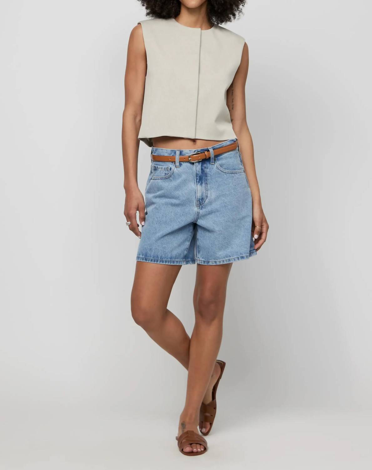 Oliver Logan - Emmerson High Rise Shorts